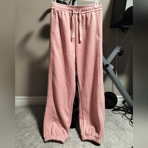 Women's Pink Sweatpants Sz S